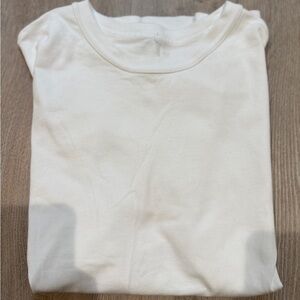Alexander wang White T-Shirt with Raised 'wang' Logo